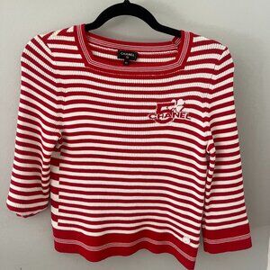 Vintage Chanel Boat Neck Sweater